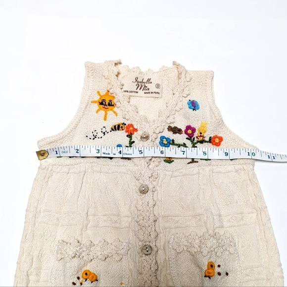 Isabella Mia Knit Dress Made in Peru size 0 (9-12 Mos) - Picture 7 of 7